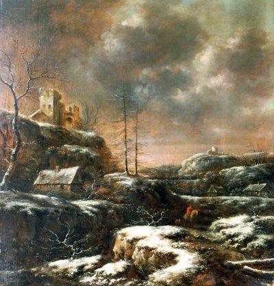Winterszene von Claes Molenaer
